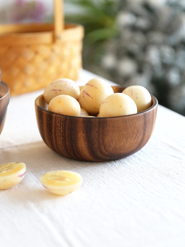 Handmade wooden bowl