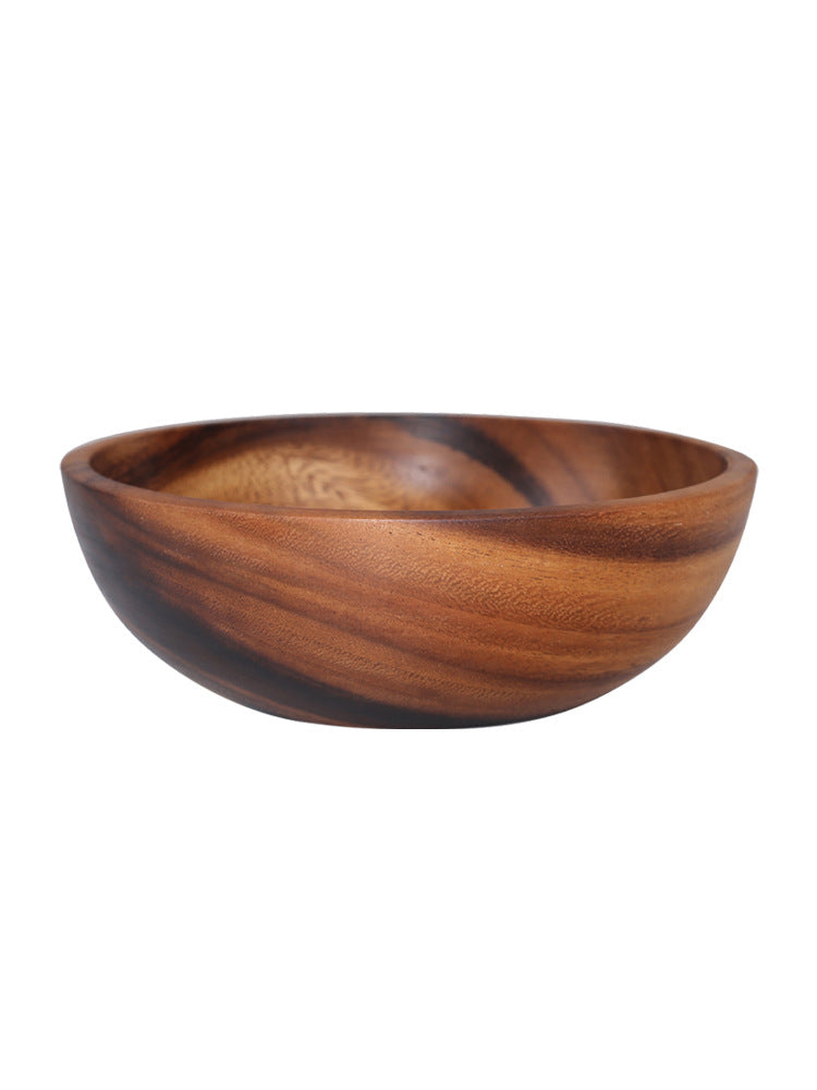 Wooden bowl detail