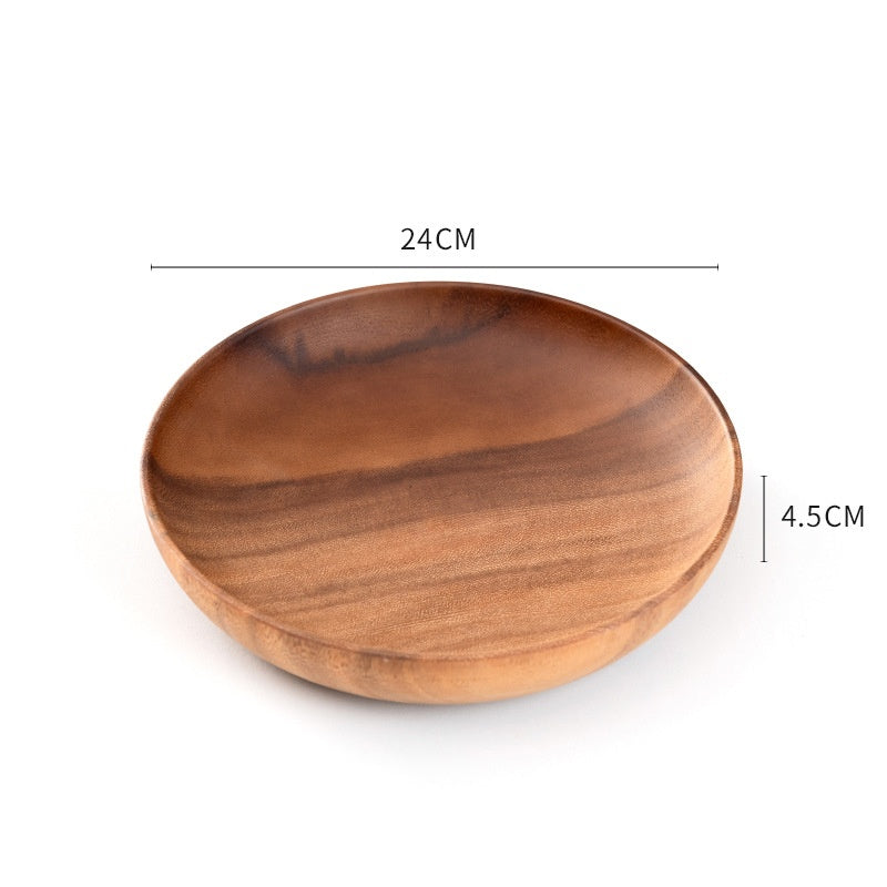 Wooden bowl detail